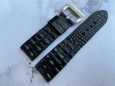 26mm 24mm 22mm 21mm 20mm 19mm 18mm 16m Black alli.../. Leather Watch Strap Band