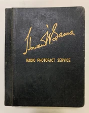 1949 Howard W. Sams RADIO PHOTOFACT SERVICE Vol. 6 & 7, #56-67, manual