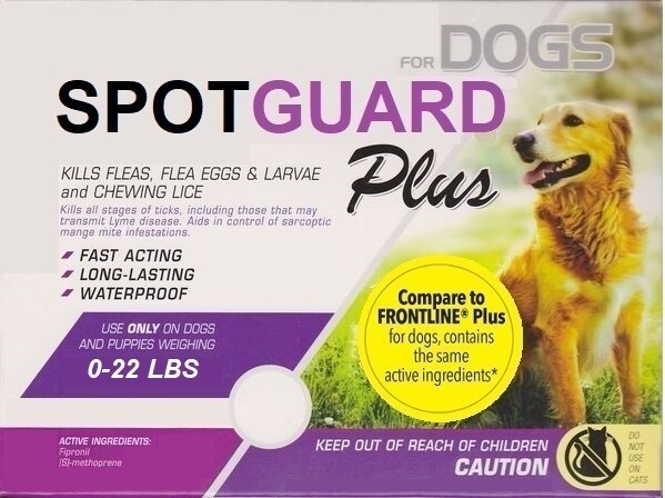 frontline plus small dogs 3 pack