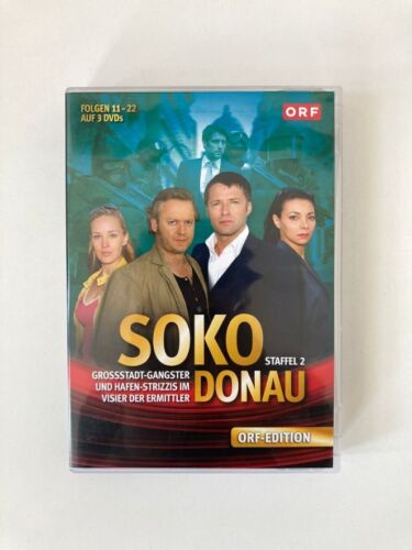SOKO Donau - Staffel 2 [3 DVDs] | 12 Folgen | Lilian Klebow Dietrich Siegl und   - Bild 1 von 3