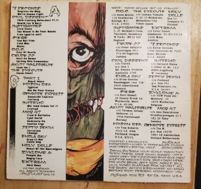 洋楽 Cleanse the Bacteria - Various Artists Pushead Presents CLEANSE THE BACTERIA | eBay