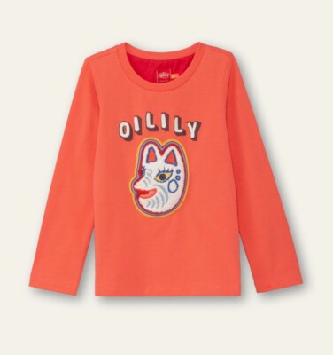 NWOT Oilily Alpaca Embroidered Tolsy T-Shirt Size 6y