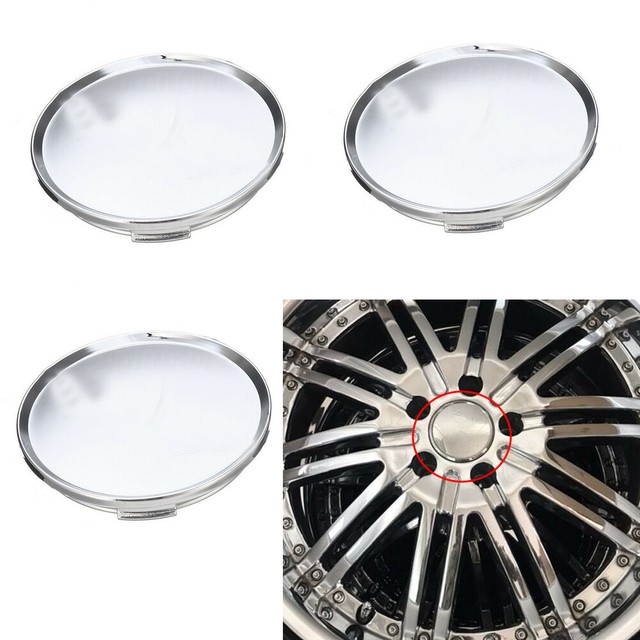 4x Universal 63mm Car Wheel Center Caps Cover Tyre Tire Rim Hub Cap