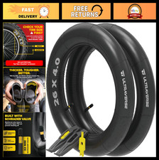 Inner Tube Set 20x4.0 24x4.0 26x4.0 for Mountain E-Bikes - 2 Pack with Tire Le