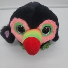 ZURU Pets Alive Chirpy Birds Toucan Electronic Pet Toy Whistles Plush Soft 6"