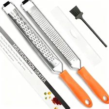 Lemon Zester & Cheese Grater,Kitchen Zester Tool for Cheese,Lemon,Nutmeg, Chocol