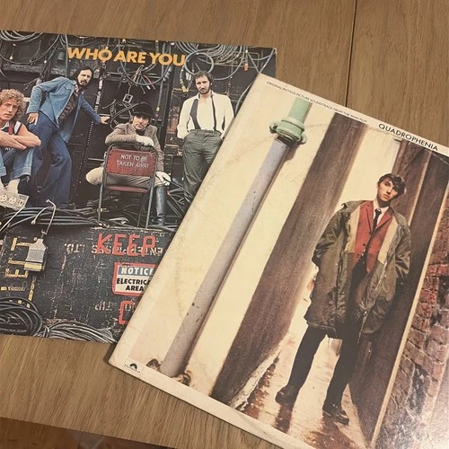 LOT 2 The Who Vinyl Record LP Quadrophenia Soundtrack & Who Are You MCA