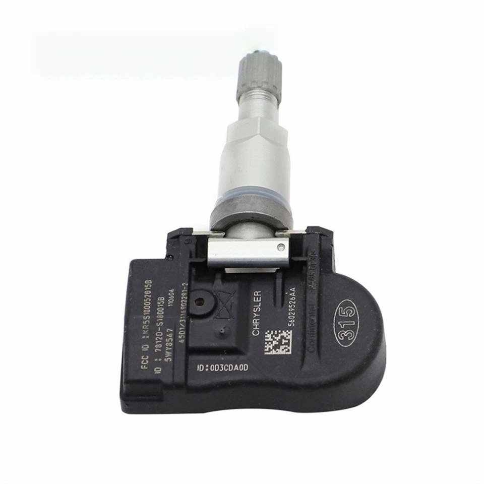 4 piezas TPMS 56029526AA 315 MHz para sensores de presión de neumáticos para Dodge Chrysler Jeep Foto 3 de 4