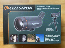 Celestron C70 Mini Mak 70mm Spotting Scope ~ Hardly Used (Great Condition)