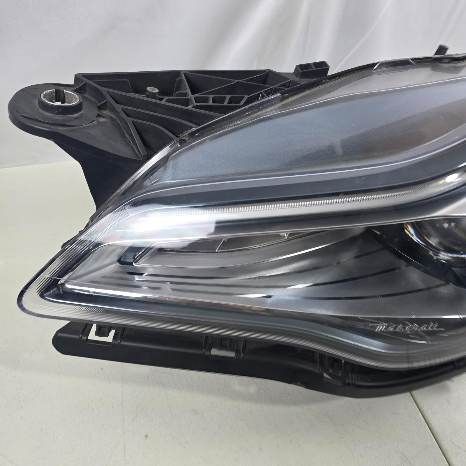🚗 Maserati Quattroporte LEFT LED EURO HEADLIGHT GENUINE OEM 670100615