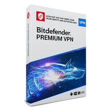 Bitdefender Premium VPN - 1 Year 10 Devices