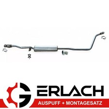 Mittelschalldämpfer für Toyota Aygo / Peugeot 108 / Citroen C1 1.2 Auspuff 9842
