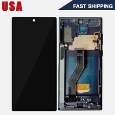 Replacement For Samsung Galaxy Note 10 Plus OLED Display LCD Touch Screen Frame
