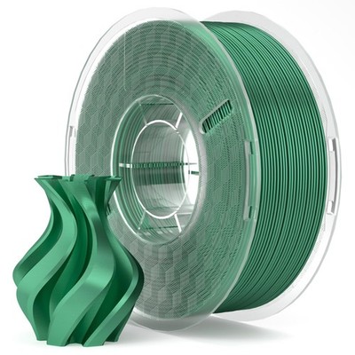 ELEGOO Silk PLA Filament 1.75mm 1KG Spool 3D Printer Filament Holly Green