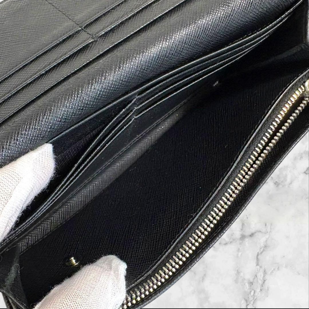 Extremely Beautiful PRADA Foldable Long Wallet Sa… - image 9