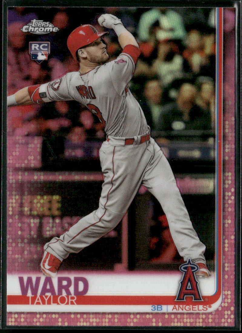 2019 Topps Chrome #78 Taylor Ward Pink Refractor