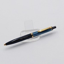 Pelikan Souverän Kugelschreiber K400 Blau Marmoriert Gravur 