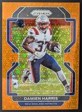 2021 Panini Prizm Damien Harris #99 Disco Parallel New England Patriots