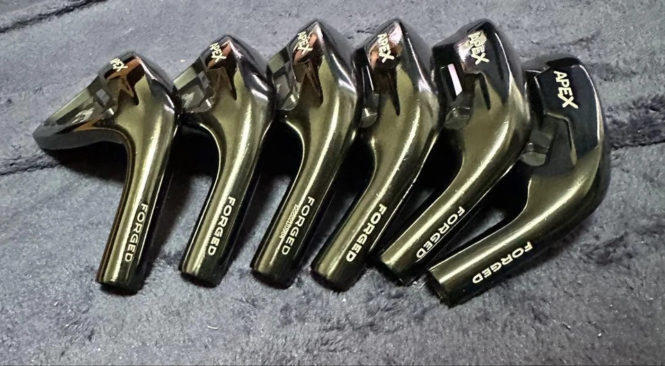 Callaway Apex 2021 Iron Head Set 5PW Black Finish Japan Forged Rare - Image 2 of 4