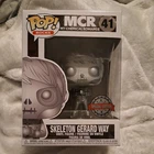 FUNKO POP ROCKS MCR MY CHEMICAL ROMANCE #41 SKELETON GERARD WAY PLATINUM VINYL🌵
