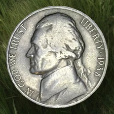 1938-D Jefferson Nickel “Best Value On EBay” FAST SHIPPING