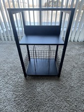 3-Tier Vinyl Record Player Stand Album Storage 120 Albums 15.7"D x 11.8"W x 28"H