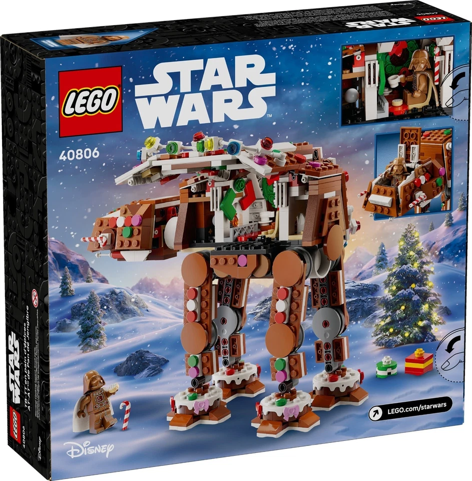 LEGO Star Wars 40806 Gingerbread AT-AT | Brand New & Sealed - Image 2 of 3