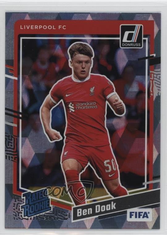 2023-24 Panini Donruss FIFA Rated Rookie Cubic Ben Doak #182 Rookie RC 13ec