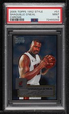 2005-06 Topps 1952 Style Chrome 456/499 Shaquille O'Neal #51 PSA 9 MINT HOF