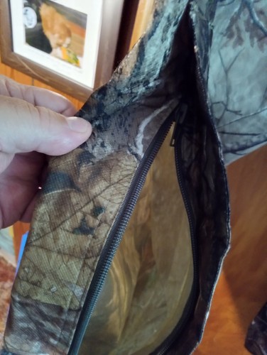 pre-owned frogg toggs real tree camo pants for hunting or fishing water proof - Picture 7 of 14