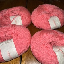 Rowan Designer Collection Pure New Wool Yarn 4 x 50gPink Shade 644