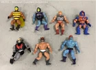 Lot of 7 Vintage Masters Of The Universe Action Figures