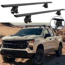 59 For Chevy Silverado 1500 Roof Rack Cross Bar Luggage Cargo Carrier W Lock 59 For Chevy Silverado 1500 Roof Rack Cross Bar Luggage Cargo Carrier W Lock