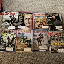 Vintage Back Issues Military History Magazine...