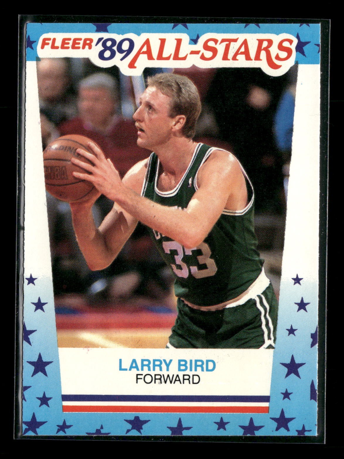 1989-90 Fleer #10 Larry Bird Stickers Boston Celtics