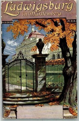 10746229 - 7140 Ludwigsburg Schloss sign. Schnorr, P. Plakatentwurf 1910