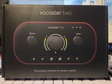 Focusrite Vocaster Two USB-C Podcasting Audio Interface Like New -