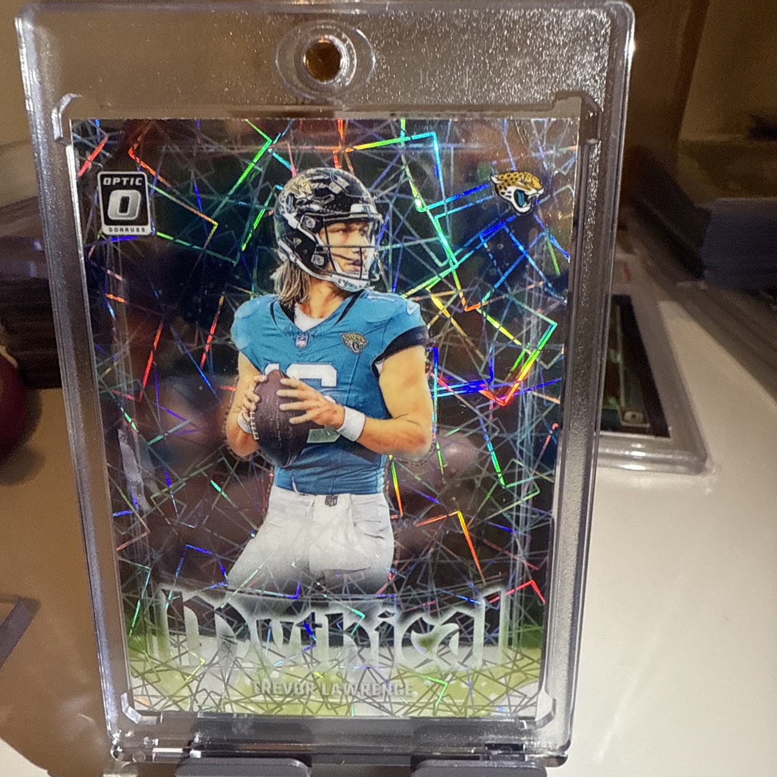 2023 Donruss Optic TREVOR LAWRENCE #8 Mythical SSP~Jaguars