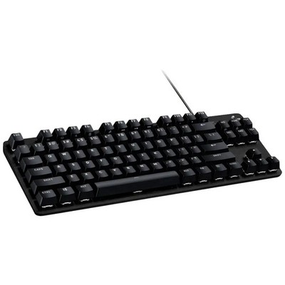 Logitech G413 TKL SE USB Gaming-Tastatur Deutsch, QWERTZ Schwarz Beleuchtet,