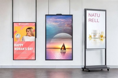 Digital Signage   Helle Monitore für Schaufenster, 32  (weitere Größen: 43 , 49