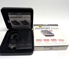 Rare Escort Passport 8500 X50 Blue Radar Detector W/ Box , Papers & Charger