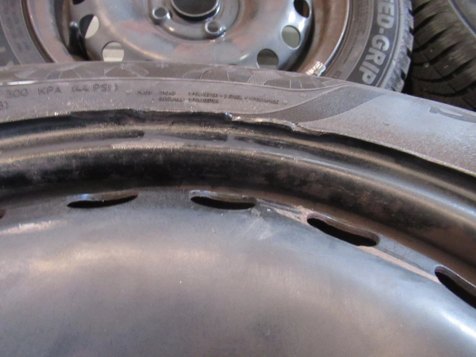 8mm Semperit Winterräder VW UP Skoda Citigo Seat Mii 165/70R14 5Jx14 ET35 4x100 - Bild 3 von 4