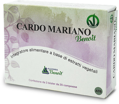 Alchimia Benoit Cardo Mariano Integratore Alimentare 60 Compresse