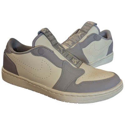 Nike Air Jordan 1 Womens 8.5 Shoes Ivory Grey Retro Atmosphere AV3918-005