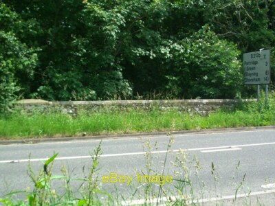Foto 6x4 Scolliers Brücke B2135 Brücke Brüstung Nordseite der Straße c2012
