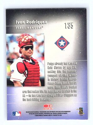 1998 Donruss Elite Ivan Rodriguez #135 GEN Texas Rangers | eBay