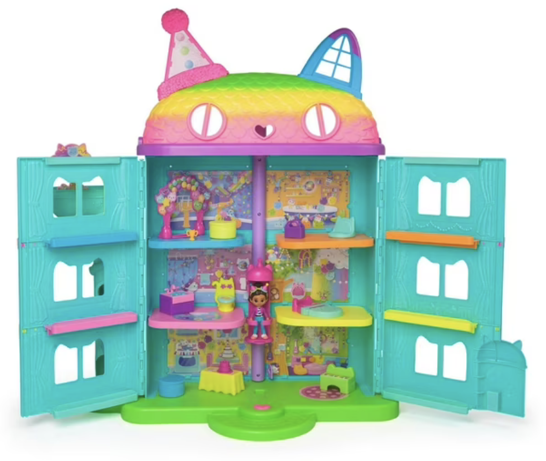 Gabby's Dollhouse 15-Piece Rainbow-Themed Toy New with Box | eBay