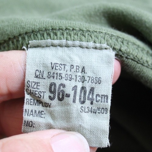 Genuine Surplus Vintage British Collared Polo Neck T-Shirt PBA Vest G2 (3278) - Picture 6 of 7