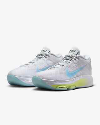 FV5952-004 Nike GT Hustle 3 Pure Platinum White Light Lemon Twist Glacier (He...