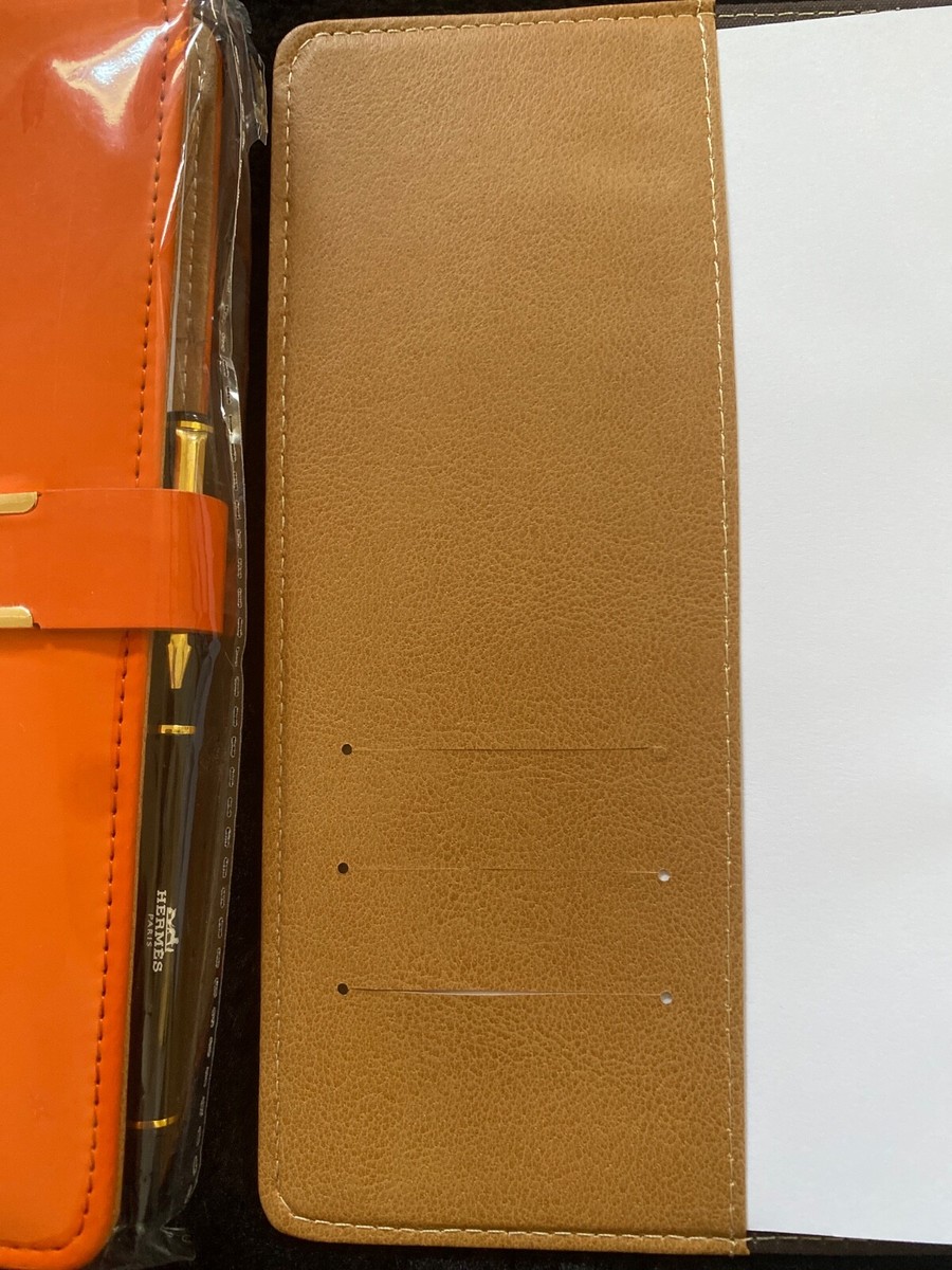 B16092306 ノート HERMES Hermes VIP Orange Notebook With Pen | eBay